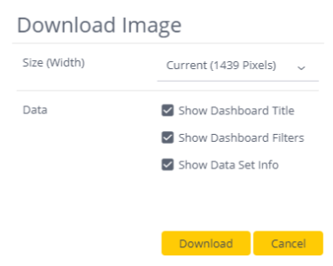 Dowloading dashboards